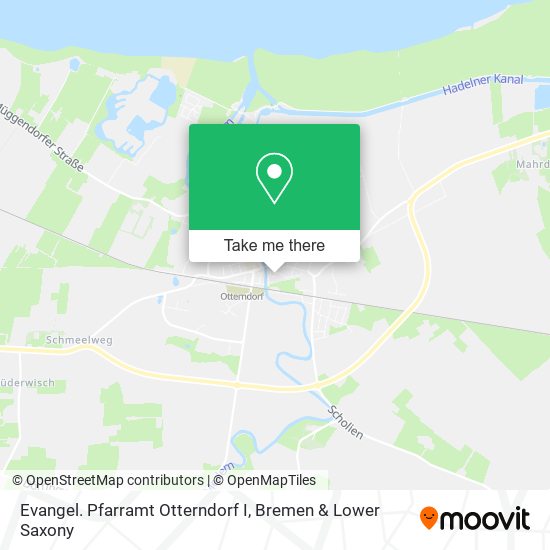 Evangel. Pfarramt Otterndorf I map