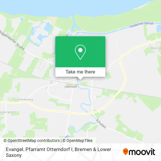 Карта Evangel. Pfarramt Otterndorf I