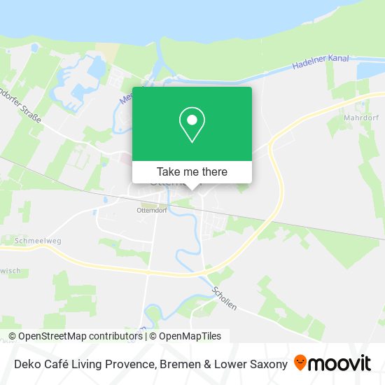Deko Café Living Provence map
