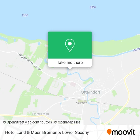 Карта Hotel Land & Meer