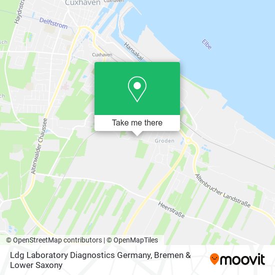 Ldg Laboratory Diagnostics Germany map