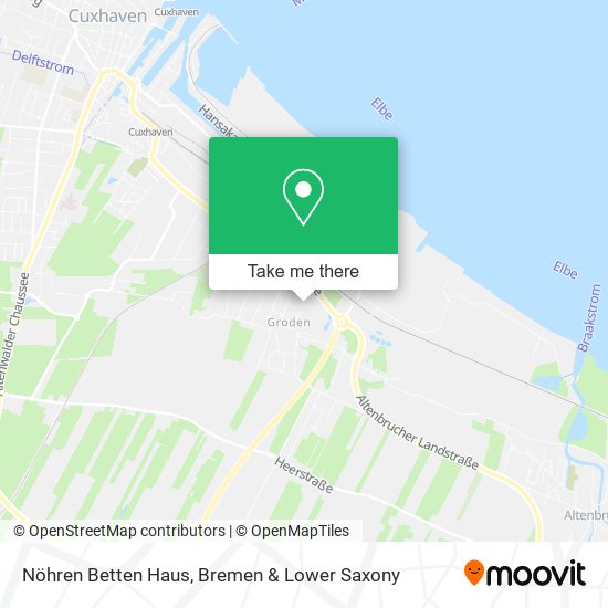 Nöhren Betten Haus map