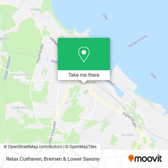 Relax Cuxhaven map