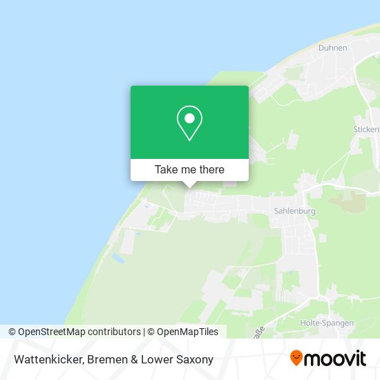 Wattenkicker map