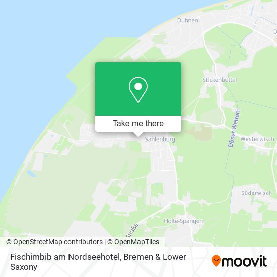 Fischimbib am Nordseehotel map