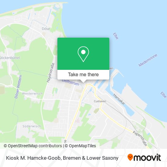 Kiosk M. Hamcke-Goob map