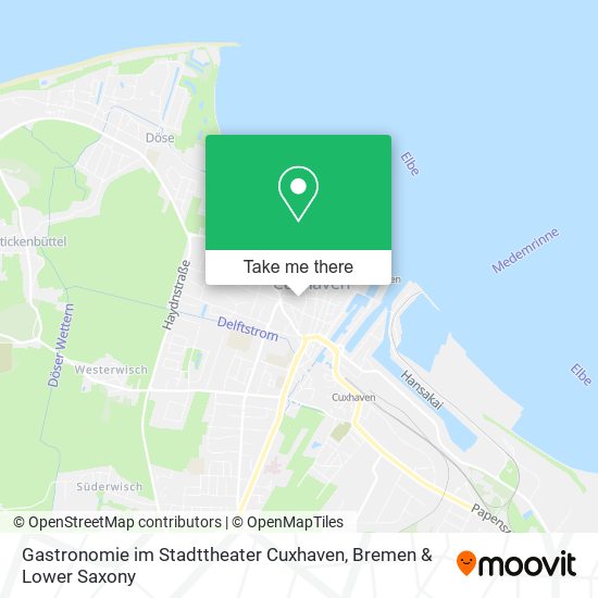 Gastronomie im Stadttheater Cuxhaven map
