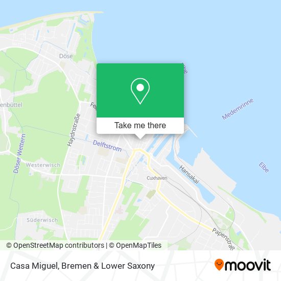 Casa Miguel map