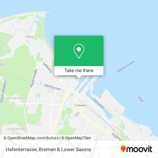 Hafenterrasse map