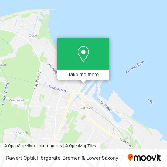 Rawert Optik Hörgeräte map