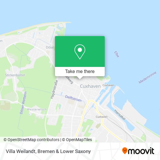 Villa Weilandt map