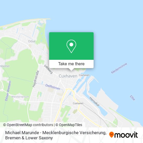 Michael Marunde - Mecklenburgische Versicherung map