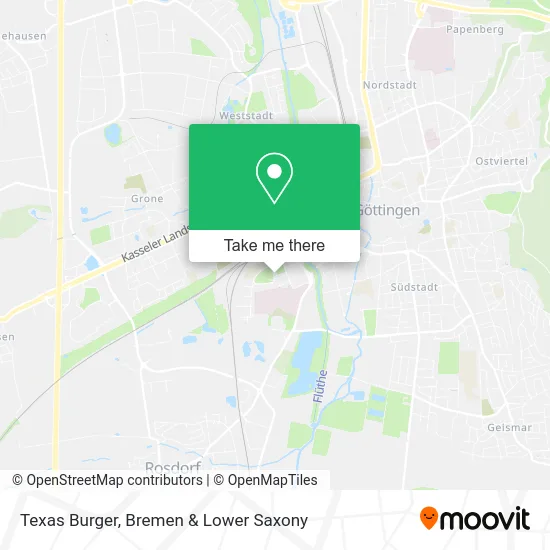 Карта Texas Burger