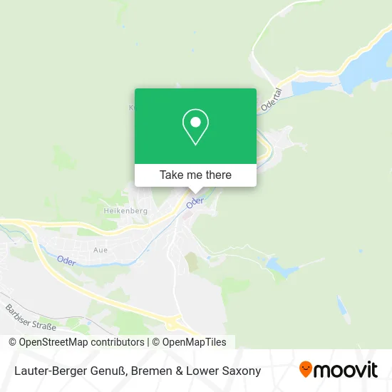 Lauter-Berger Genuß map