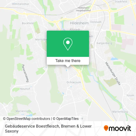 Карта Gebäudeservice Boestfleisch