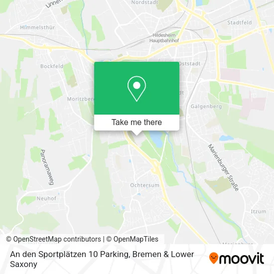 Карта An den Sportplätzen 10 Parking