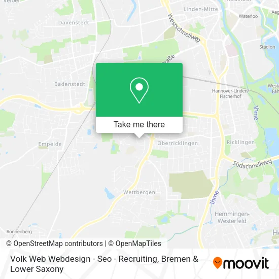 Карта Volk Web Webdesign - Seo - Recruiting