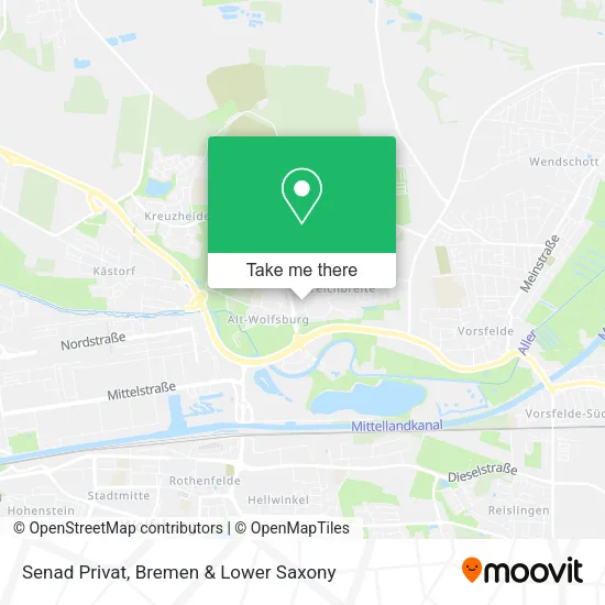 Senad Privat map