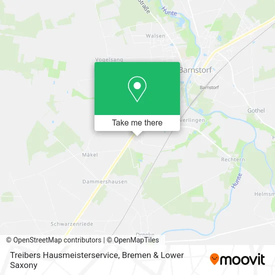 Карта Treibers Hausmeisterservice