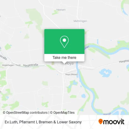 Ev.Luth, Pfarramt I map