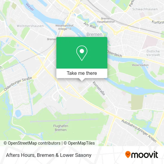 Карта Afters Hours
