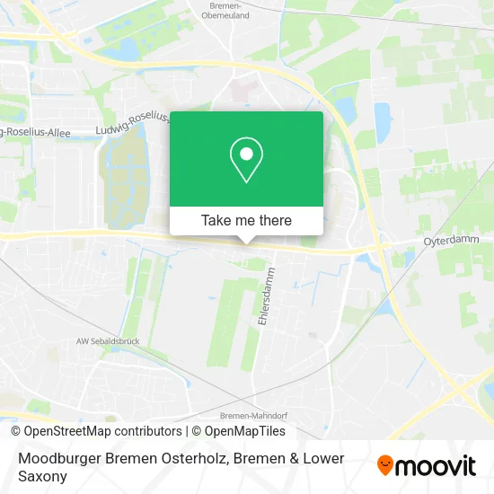 Карта Moodburger Bremen Osterholz