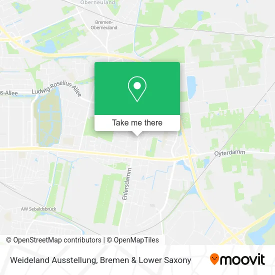 Weideland Ausstellung map
