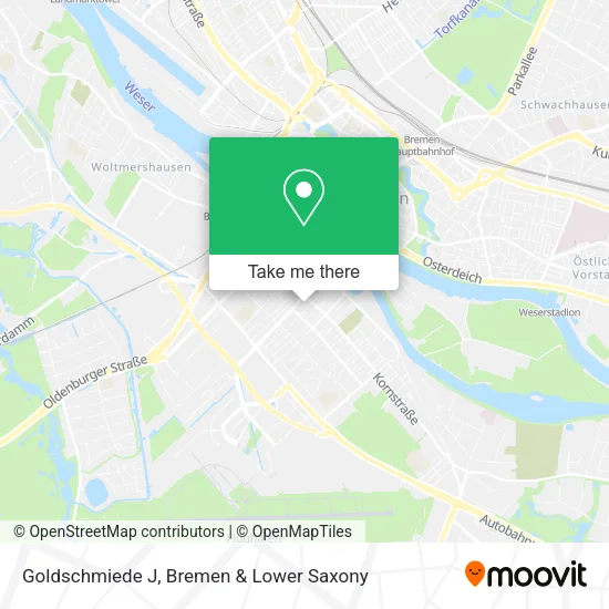 Карта Goldschmiede J