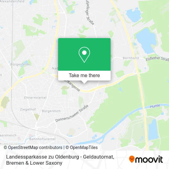 Карта Landessparkasse zu Oldenburg - Geldautomat