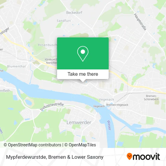Карта Mypferdewurstde