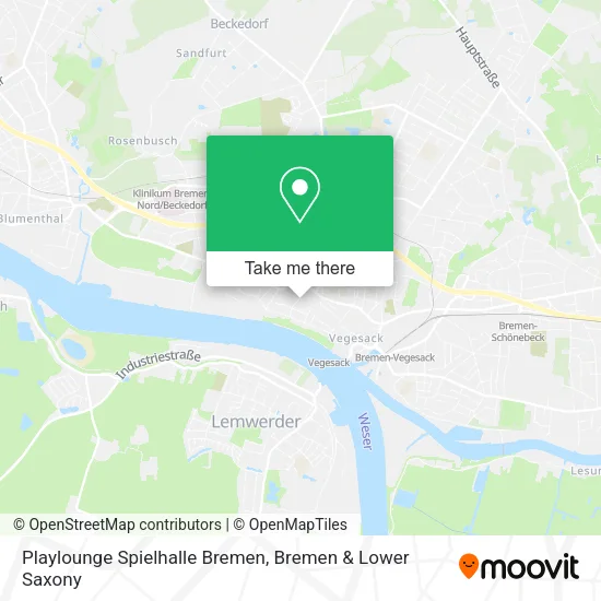 Карта Playlounge Spielhalle Bremen