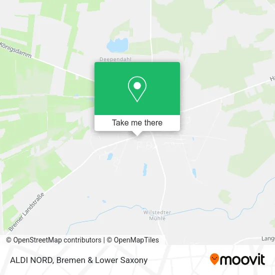 Карта ALDI NORD