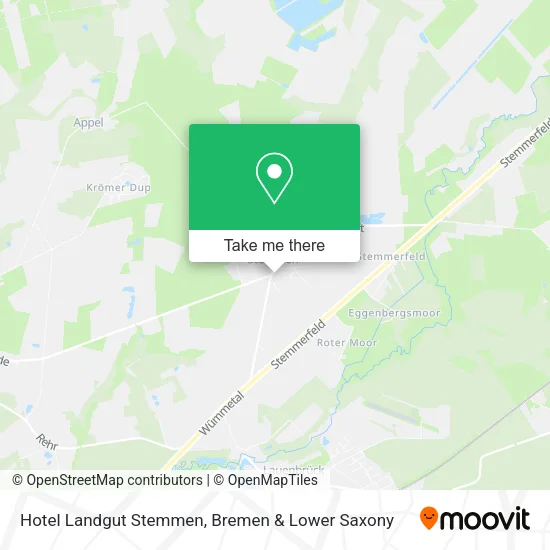 Карта Hotel Landgut Stemmen