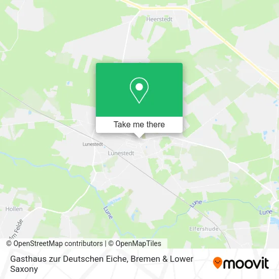 Карта Gasthaus zur Deutschen Eiche