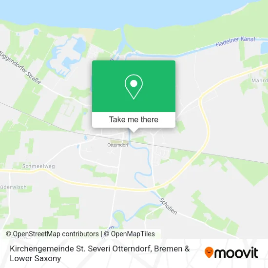 Карта Kirchengemeinde St. Severi Otterndorf