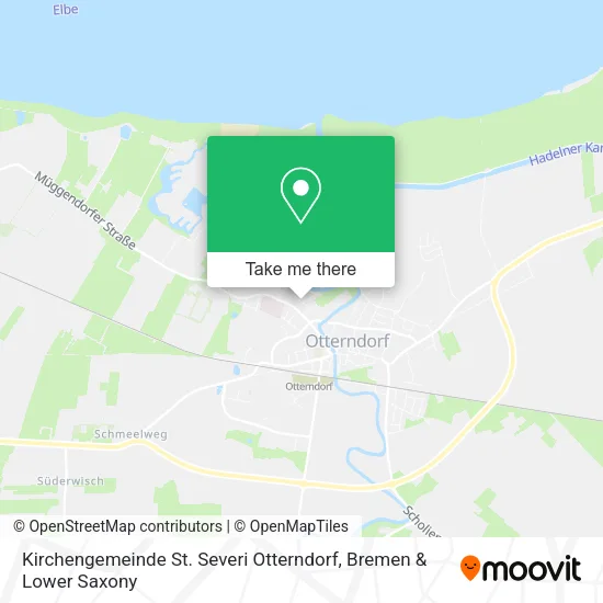 Карта Kirchengemeinde St. Severi Otterndorf