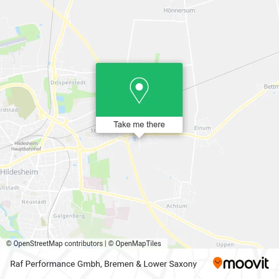 Raf Performance Gmbh map