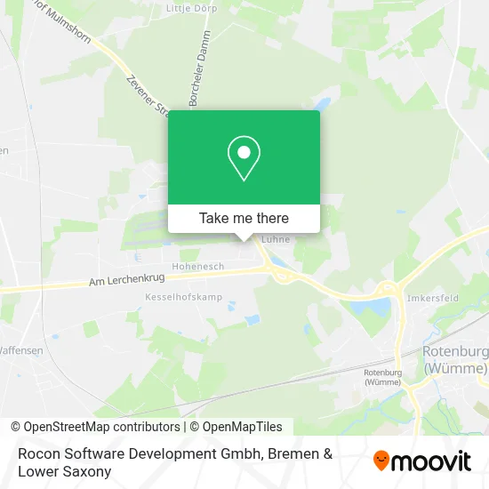 Rocon Software Development Gmbh map
