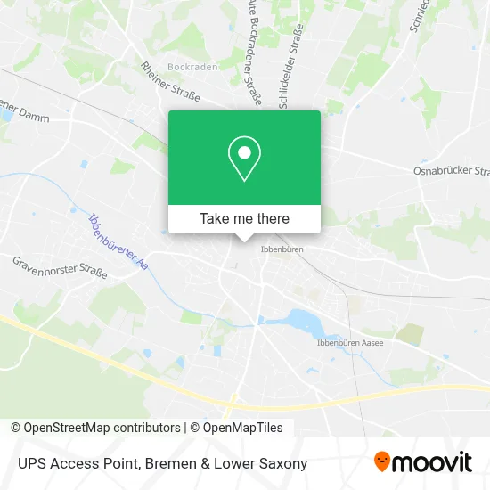 Ups Access Point map