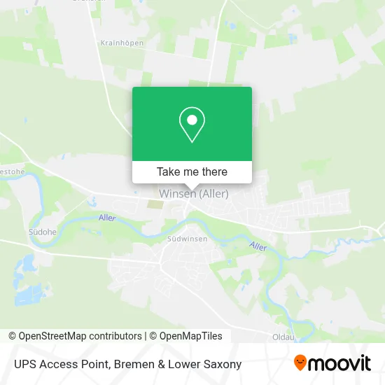 Ups Access Point map