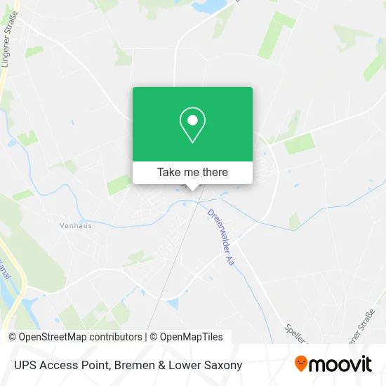 Ups Access Point map