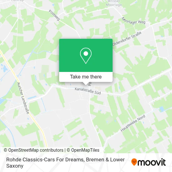 Rohde Classics-Cars For Dreams map