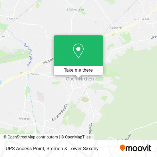 Ups Access Point map