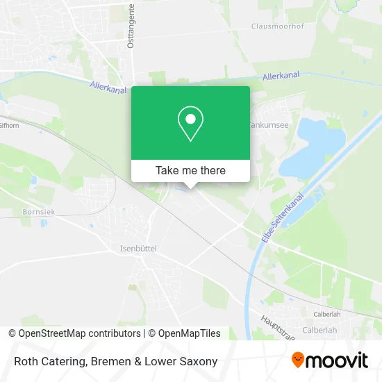 Roth Catering map