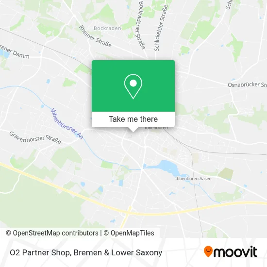 O2 Partner Shop map