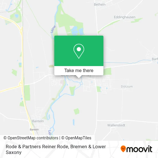 Rode & Partners Reiner Rode map
