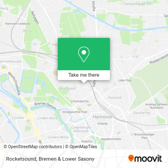Rocketsound map