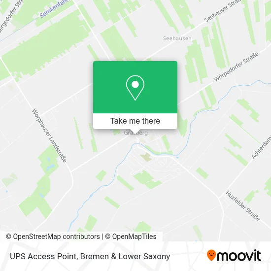 Ups Access Point map