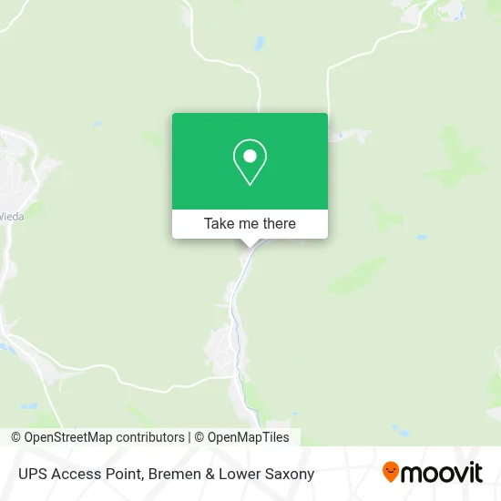 Ups Access Point map
