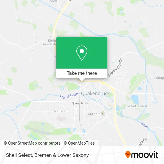 Shell Select map